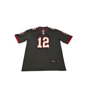 Nike Tom Brady Tampa Bay Buccaneers Pewter Alternate On Field NFL Jersey‎ XL NWT